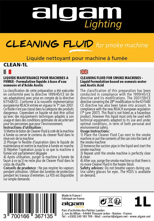 Algam Lighting 1 L cleaning liquid CLEAN-1L 