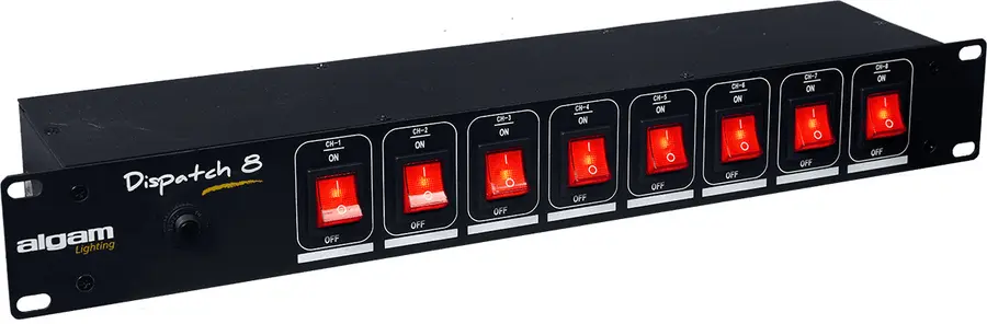 Algam Lighting DISPATCH-8 8-channel rack-mountable dispatch 