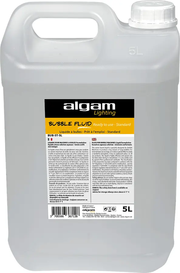 Algam Lighting 5L std bubble liquid BUB-ST-5L 