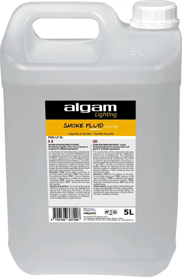 Algam Lighting5 L heavy smoke liquid FOG-LF-5L 