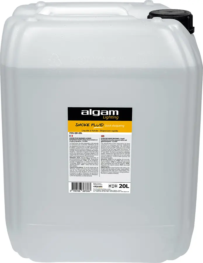 Algam Lighting 20 L rapid smoke liquid FOG-QD-20L 