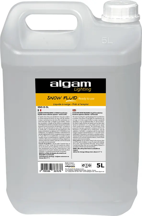 Algam Lighting 5 L snow liquid SNO-D-5L 