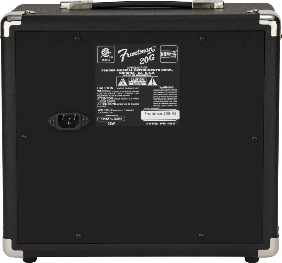 Fender Frontman 20G, 230V EU 