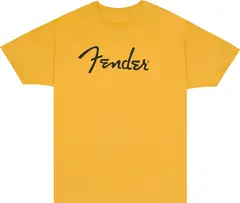 Fender Spaghetti Logo T-Shirt Butterscotch, L