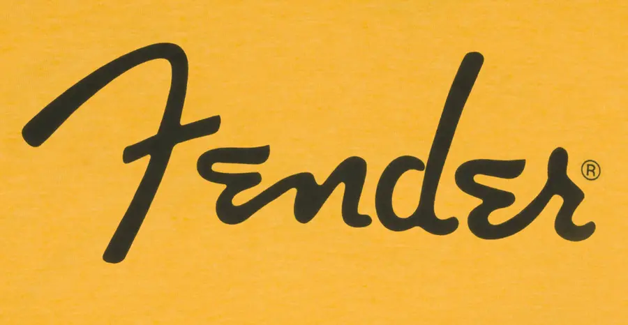 Fender Spaghetti Logo T-Shirt Butterscotch, L 