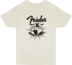 Fender World Tour T-Shirt Vintage White, XXL
