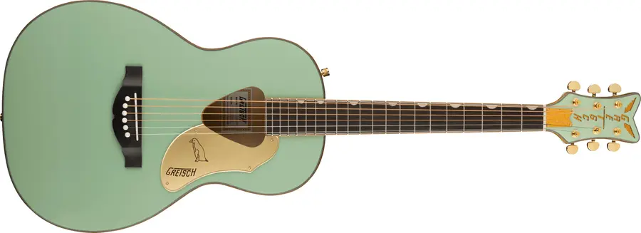Gretsch G5021E Rancher Penguin Parlor Acoustic/Electric, Mint Metallic 