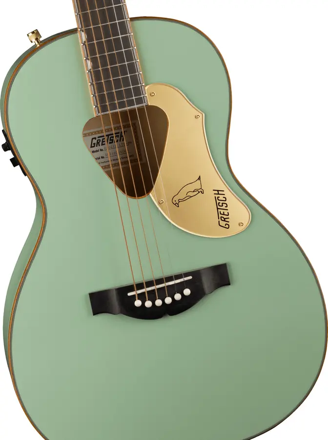 Gretsch G5021E Rancher Penguin Parlor Acoustic/Electric, Mint Metallic 