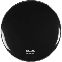 Code Drumheads EBLR24 Enigma series 24" Black reso kick drum head