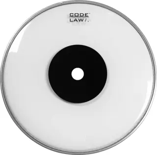 Code Drumheads LAWCL18, LAW series 18" clear drum head