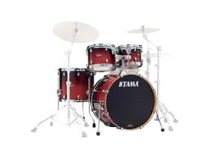 Tama MBS42S-DCF SC Performer M/B 4-shellkit (10,12,16,22),DarkCherryFade