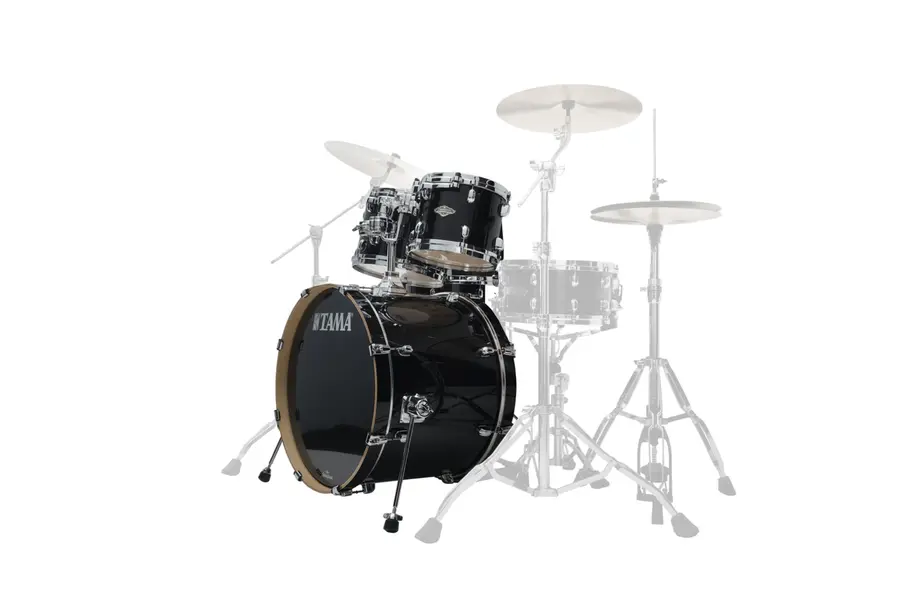 Tama MBS42S-PBK SC Performer M/B 4-shellkit (10,12,16,22),Piano Black 