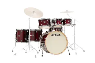 Tama CL72RSP-GGP Superstar Classic MA 7-del Shell-kit,GlossGarnetLacebarkPine