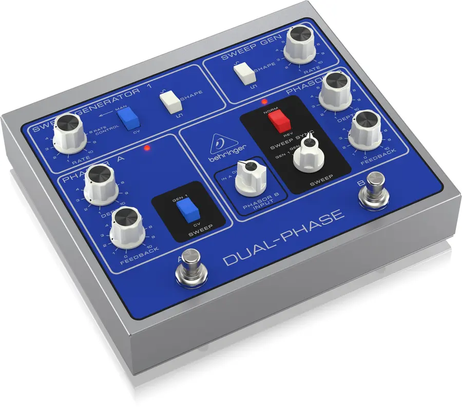 Behringer DUAL-PHASE Duai-Phase Shifter with 12 Opto-Couplers 