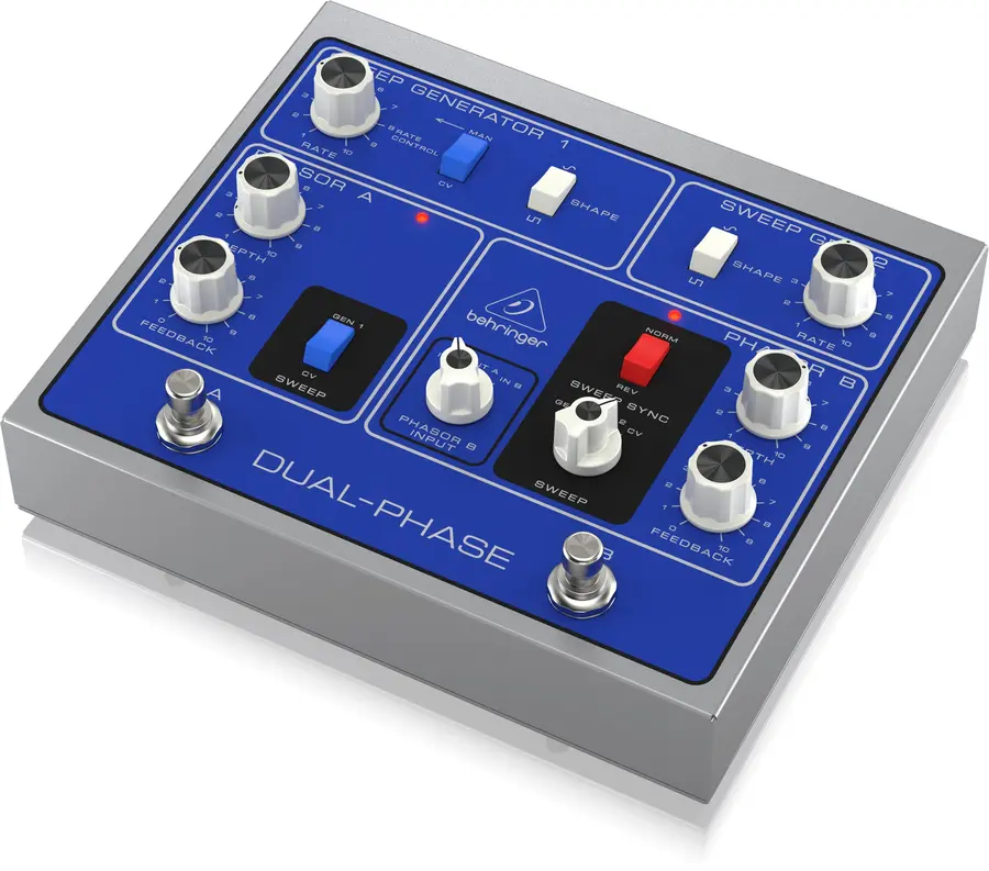 Behringer DUAL-PHASE Duai-Phase Shifter with 12 Opto-Couplers 