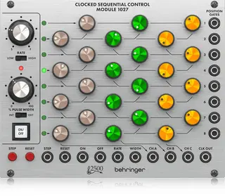Behringer Clocked Sequential Module 1027 Step Sequencer Modul for Eurorack