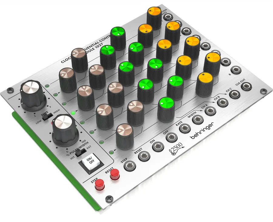 Behringer Clocked Sequential Module 1027 Step Sequencer Modul for Eurorack 