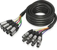 Behringer GMX-500 Gold Performance Multikabel 8x8 xlr-xlr 5m