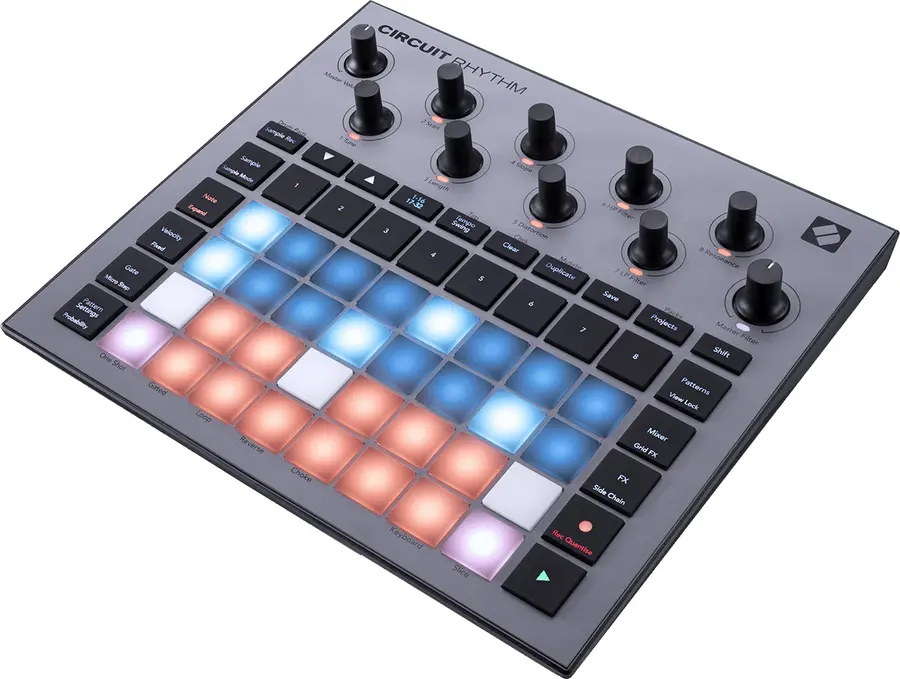 Novation CIRCUIT-RTM Versatile sampler for making and performing beats 