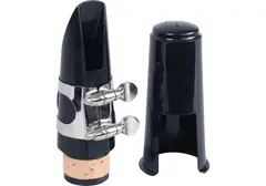 SML Paris 2332K Ebonite mouthpiece metal ligature and plastic cover