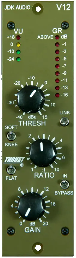 JDK V12 Single Channel Compressor 500 Series modules for API frames 