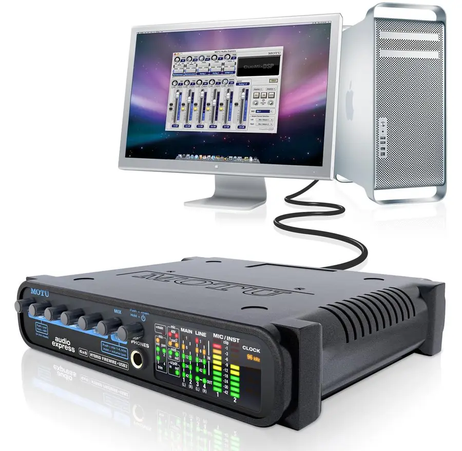 MOTU Audio Express USB&FW Lydkort 6 x 6 Hybrid Firewire/USB2 interface 