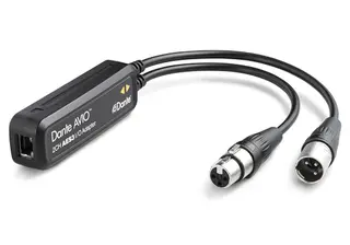 Audinate Dante AVIO AES3 IO Adapter 2x2 AES3 - DANTE konverter stereo