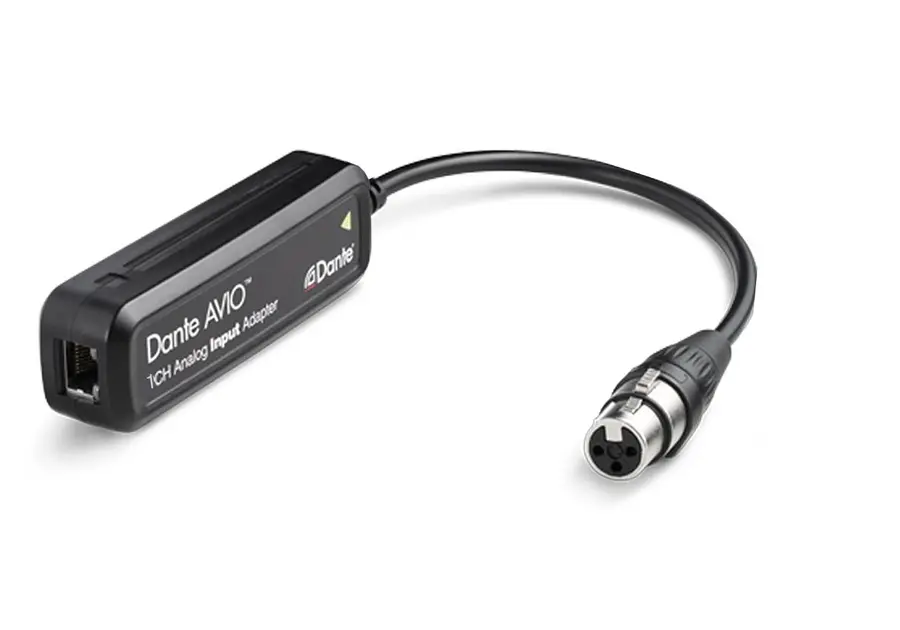 Audinate Dante AVIO Analog 1-In Adapter 1x Analog inn - DANTE konverter mono 
