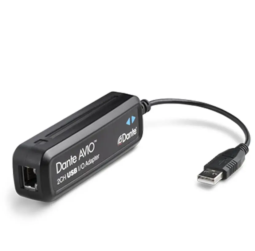 Audinate Dante AVIO USB IO Adapter 2x2 USB - DANTE konverter stereo 