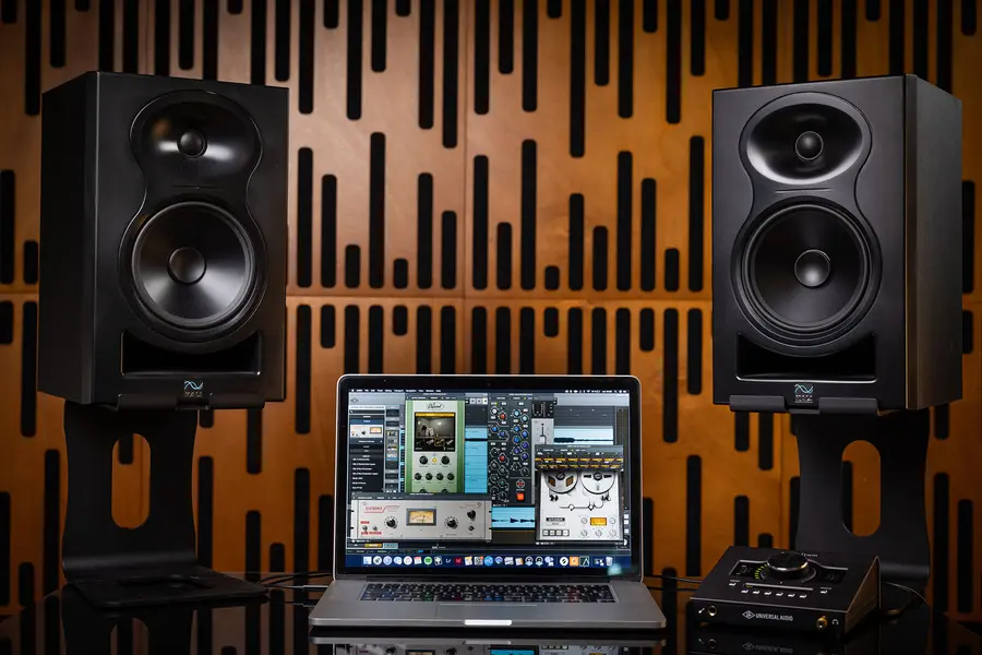 Soundrise PRO 9 PRO9 Stativ opptil 9" studiominitorer, sort 