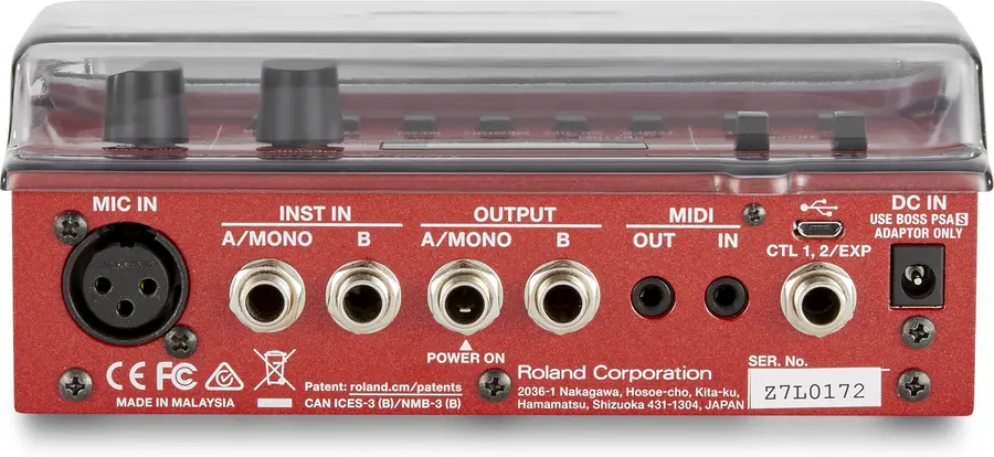 Decksaver BOSS 500 Series Passer til DD-500,MD-500,RV-500,RC-500 