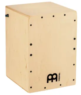 Meinl PJC50B Percussion Pickup Jam Cajon with Snares, Natural