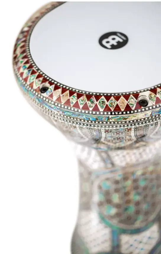 Meinl AEED3 8 3/4 Artisan Doumbek White Burl, Mosaic Palace 