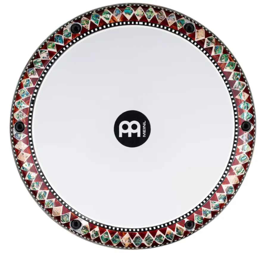 Meinl AEED3 8 3/4 Artisan Doumbek White Burl, Mosaic Palace 