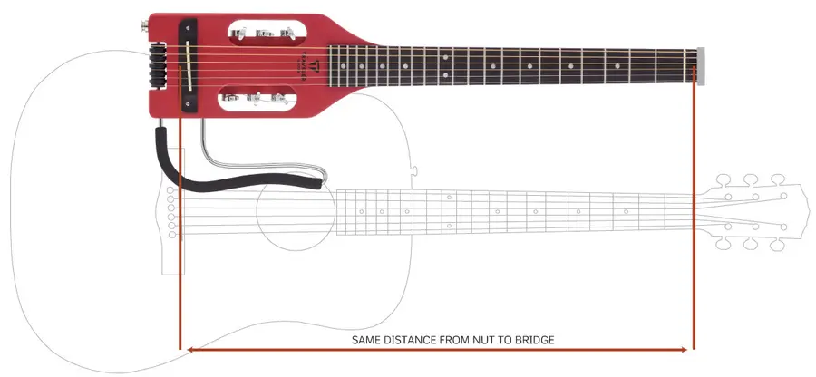 Traveler Guitar Ultra-Light Acoustic Vintage Red 