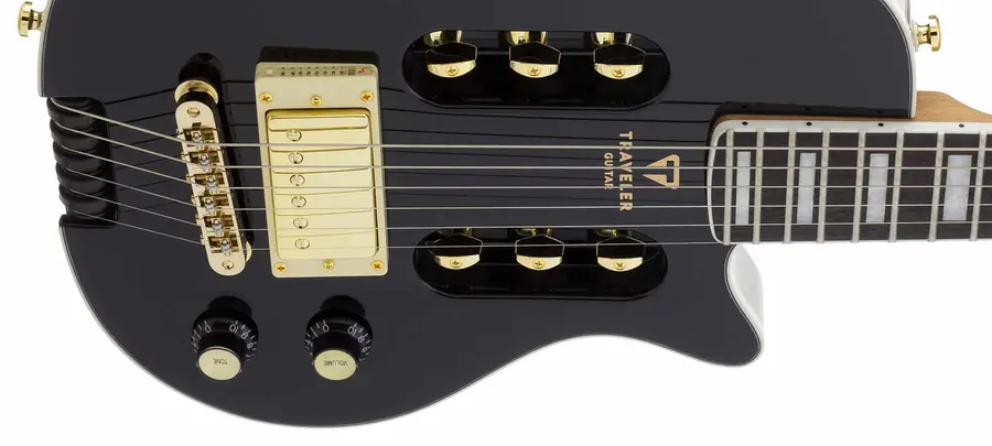 Traveler Guitar EG-1 Custom V2 Gloss Black 