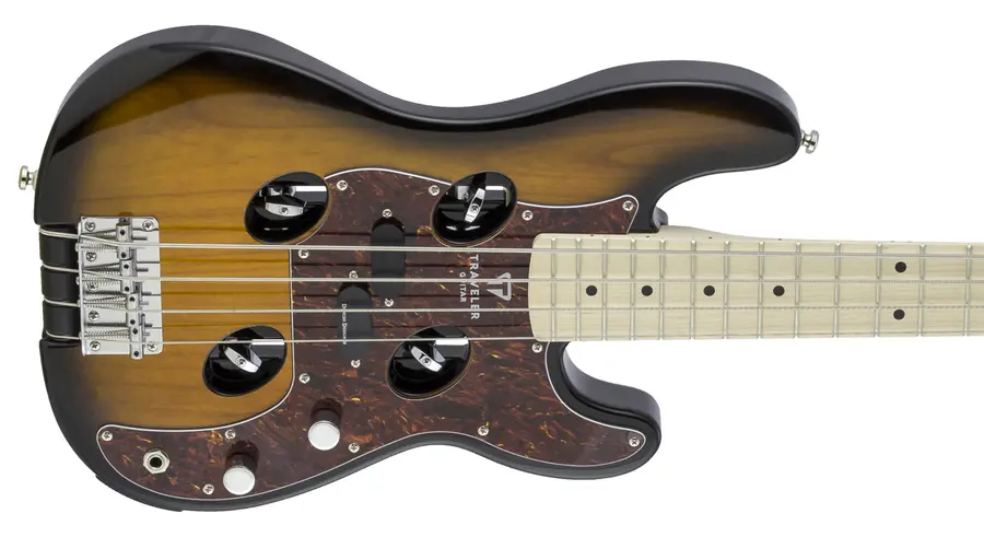 Traveler Guitar TB-4P Bass Sunburst / Maple 