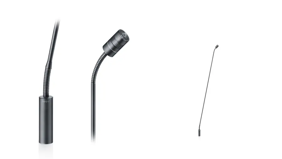 DPA 4018 Supercardioid Mic, Black, XLR 77cm Boom, Floor Stand, Single 