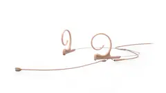 DPA 4188 CORE Directional Flex Headset Mic, 120 mm Boom, Beige, 3-pin LEMO