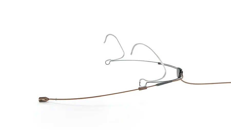 DPA 4488 CORE Directional Headset Mic Brown, MicroDot 