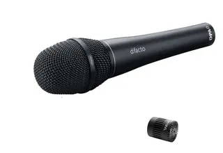 DPA d:facto™ 4018VL Linear Supercardioid Mic, Wired Handle, Black