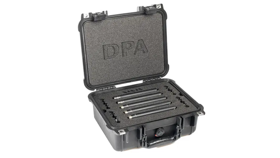 DPA Surround Kit with 3 x 4006A 2x 4011A, Clips, Winds., Peli Case 