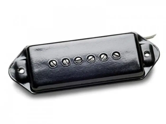 Nordstrand NP9.0, P90 Style Pickup Black Cover - Neck 