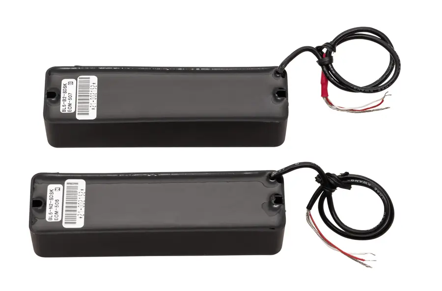 Sadowsky Soapbar Humbucker Bass Pickup Set, Dual Coil, 5-String - Bridge & Neck 