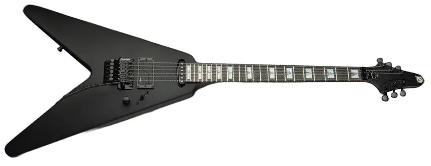 Framus D-Series Artist Line WH-1 Fishman Fluence, Solid Black Satin 