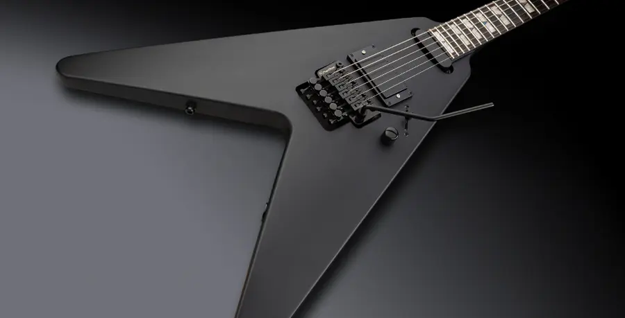 Framus D-Series Artist Line WH-1 Active Framus Pickups, Solid Black Satin 