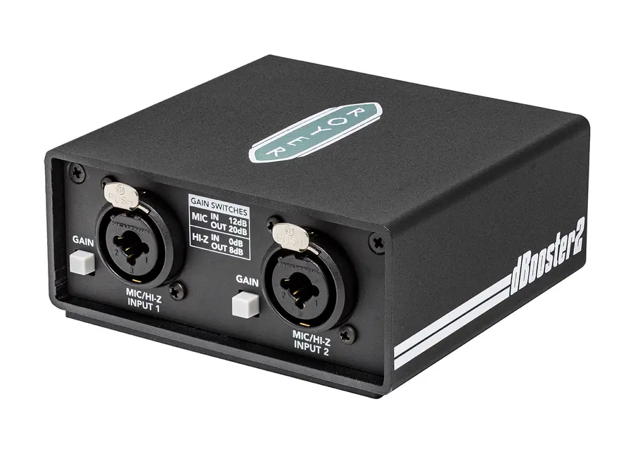 Royer Labs dBooster2 DB22 2-kanals booster med DI 