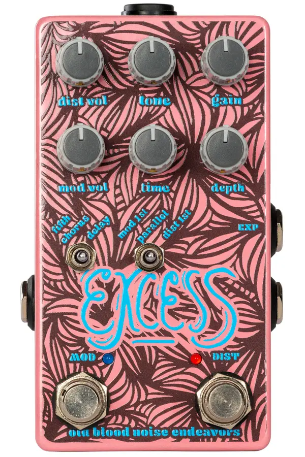 Old Blood Noise Excess V2 Distorting Modulator Pedal 