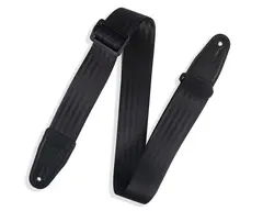Levy's 2" Basic Seatbelt gitarreim M8SB-BLK