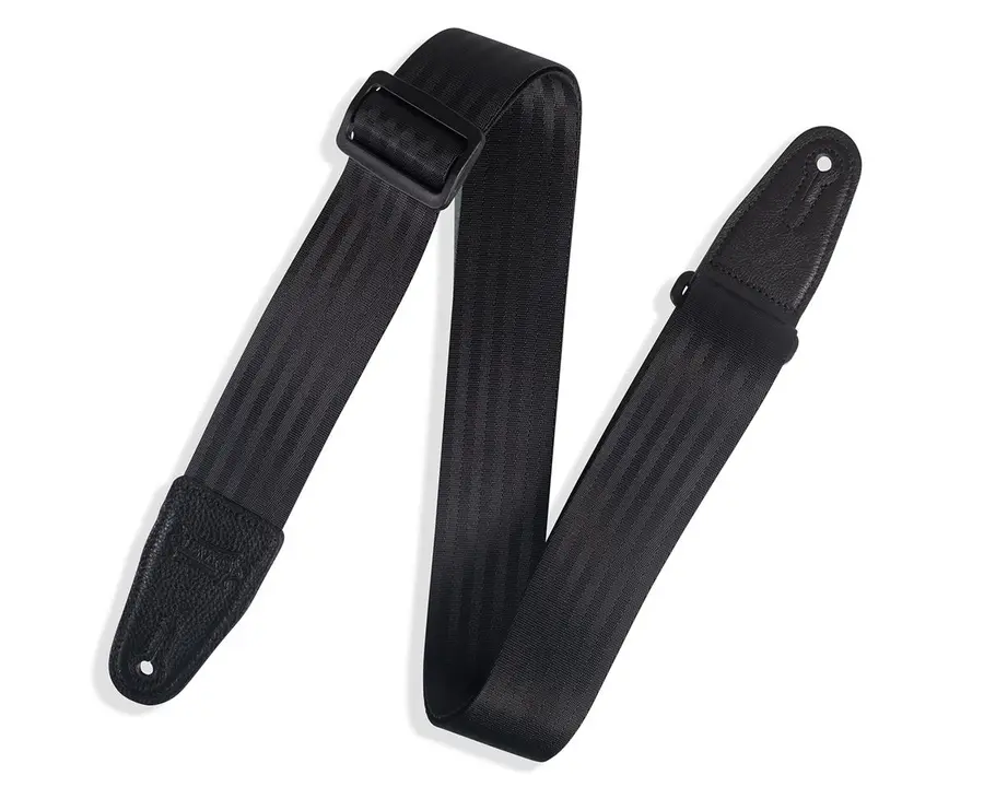 Levy's 2" Basic Seatbelt gitarreim M8SB-BLK 